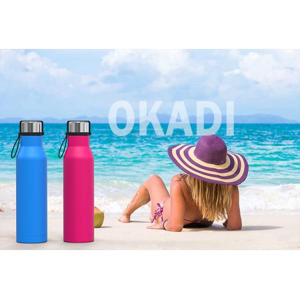 750ml Double Wall The Best Vacuum Insulated Stainless Steel Water Bottle Metal Thermos Flask Stainless Steel Sports Water Bottle