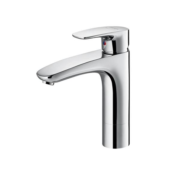 Buy F1T9028C Brass Chrome Bathroom Sink Mixer Taps Single Handle at wholesale prices