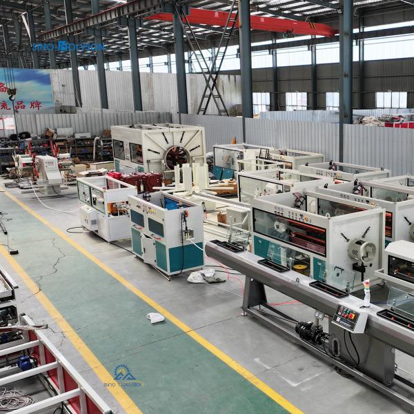 Sino-holyson HSE-60/38 20-110mm HDPE Pipe Production Line Machine / HDPE Plastic