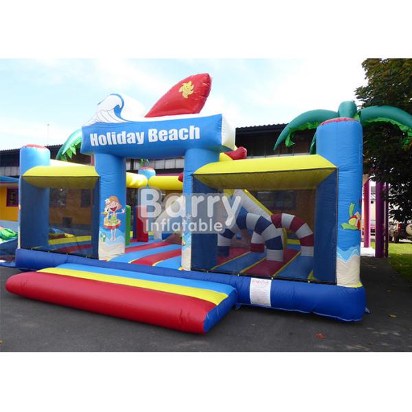 0.55m PVC Material Inflatable Park Equipment Playground / Outdoor Holiday Beach