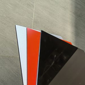 Anticollision Aluminum Composite Panel With PVDF Coating Regular Specification