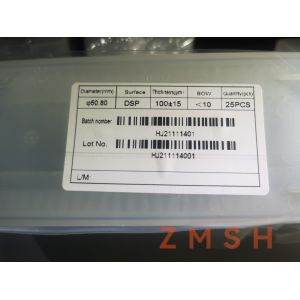 100um 170um 200um DSP Sapphire Wafers Ultrathin Thickness 2inch