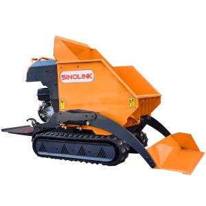 High Tip Mini Dumper Manual Digger 0.5t Gasoline Engine