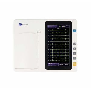 Portable Real time Analysis Digital Recording Medical ECG Machine 3/6 channel 12