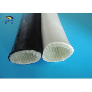 Flame Retardant Fireproof Sleeve Fireproof fiberglass sleeving coated silicone