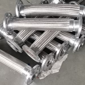 High Temperature Stainless Steel Flexible Hose Fire Resistance UV Resistance