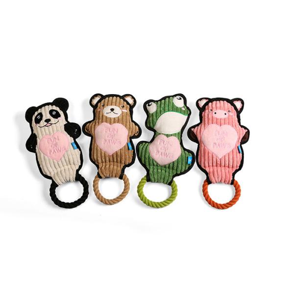 Buy 19X11cm Plush Squeaky Durable Dog Toys at wholesale prices