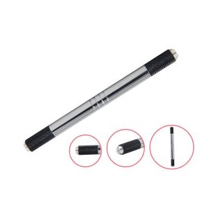 Double Head Black Eyebrow Manual Tattoo Pen Microblading