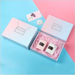 2mm Cardboard Gift Box With Ribbon