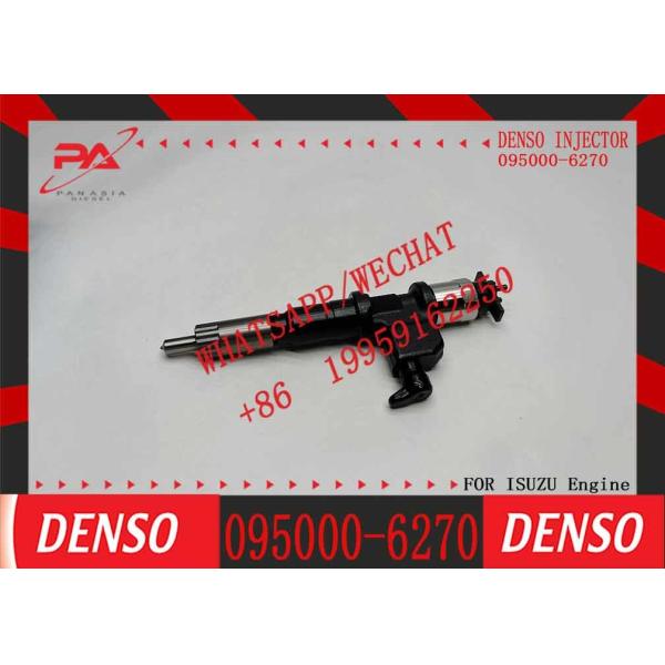 High Quality Common Rail Injector 8-97610254-0 095000-6270 9709500-627 8-97610254-4 for 6WF1 6WG1 Diesel Nozzle