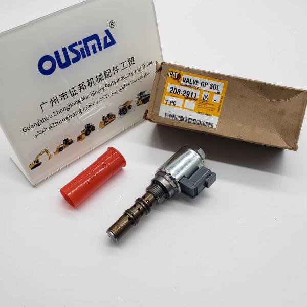 Excavator Electrical Solenoid Valve 208-2911 2082911 For