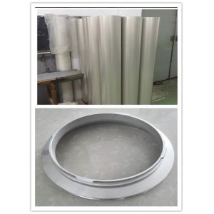 China Tought & Tensile Nickel Mesh Rotary Textile Printing Screen 155M ISO on sale