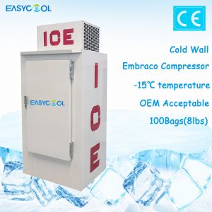 Commercial Refrigerated Bagged Ice Storage Bin