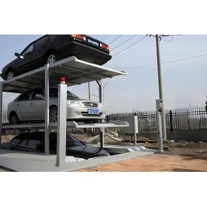 PLC Control Pit Parking Solutions 1700kgs Mechanical Parking Equipment