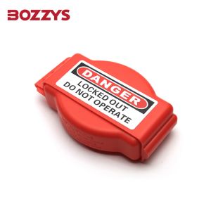 ABS Plastic Gate Valve Lockout With 3 Keyholes Temperature Resistant