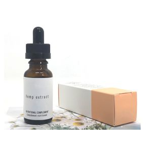 Essential Oil 10ml Empty Cosmetic Packaging Facial Oil Amber Glass