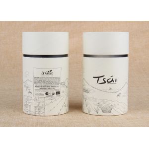 CMYK Printing Paper Tube Packaging , Underwear Cylinder Tube Packaging