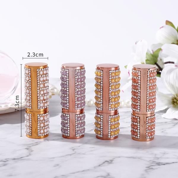 Rhinestone Empty Lipstick Tube empty lipstick containers lipstick tubes wholesale
