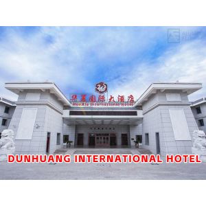 Dunhuang International Hotel：Melamine Board Acoustic Partition Wall with 304