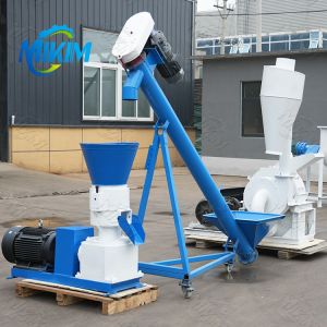 Fully automatic and efficient biomass straw pellet fuel production line Wood