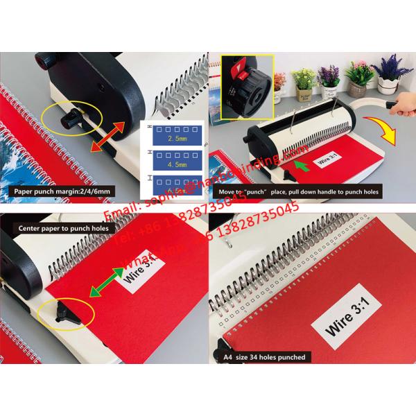 4mm Square Hole Wire 3/1 Manual Punching Machine