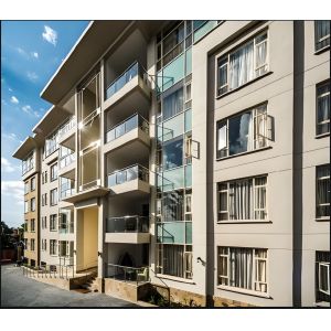 Modern Tempered Glass Balcony Railing UV Resistant Safety Design