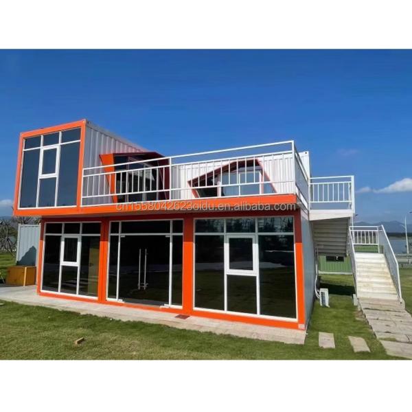 Detachable Design Modern Luxury 3 Bedroom Prefabricated Villa Container House for Garden by Families and Hotels