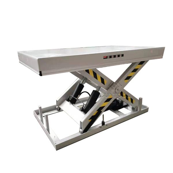 Buy Industrial Stationary Lift Table Automatic Lifting Table For PVC Compounding Feeding System at wholesale prices