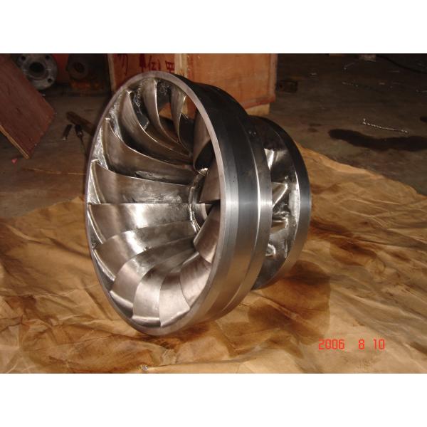 Francis Runner Blade Angle Hydroelectric Turbine For And Inlet Pressure Of 10 MPa