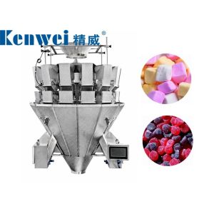 Quality 12 Head Kenwei Cheese Multihead Weigher For 200g Candy for sale