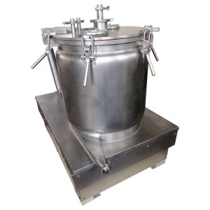 China Manual CBD Oil Solvent Extraction Centrifuge / Vertical Biomass Centrifuge on sale