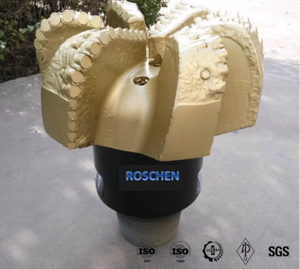 17 1/2" Oil Rig PDC Bits Diamond Core Drill Bit 6 Blades