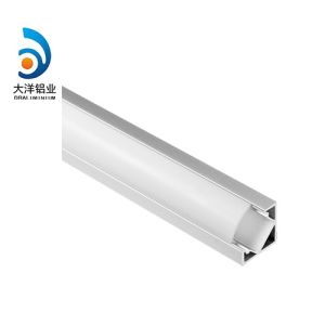 Anodic Oxidation Daily Life Accessories Sandblasting LED Aluminium Profile