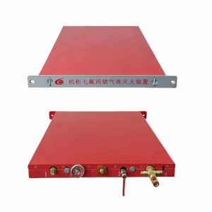 Automatic Rack Mount Fire Suppression Extinguisher Clean Gas Environmental