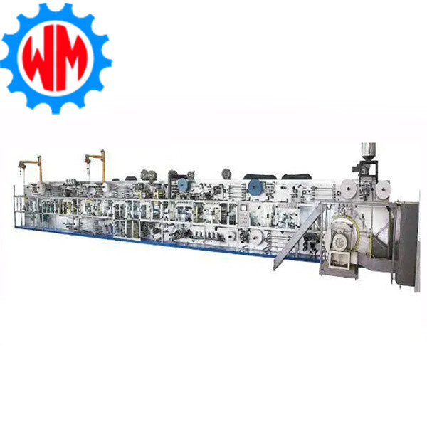 High Efficent Low Cost Sanitary Pad Making Machine Full Servo Non Woven Sanitary
