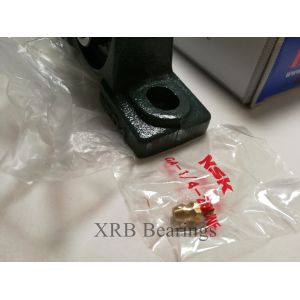 Construction Equipment Flange Block Mounted Bearing , Flange Mount Ball Bearing