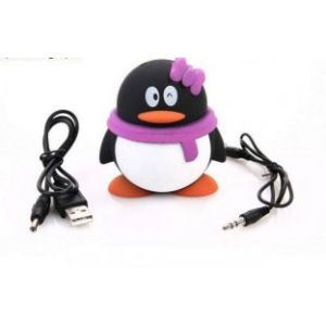 Lithium Battery Mobile Rechargeable QQ Penguin Speaker