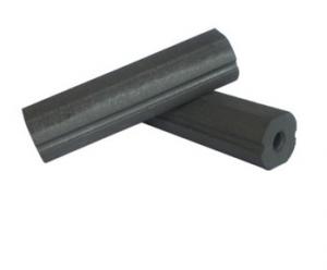 Quality Permanent Ferrite Bar Magnets Long Life Ferrite Rod Magnet For Welding Pipe for sale