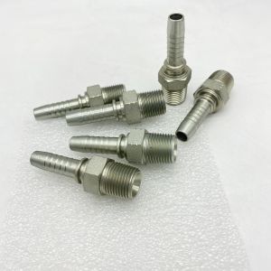 15611 NPT Male Gas Nipple Hydraulic Hose Fitting
