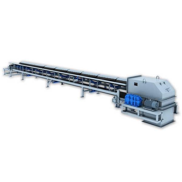 Buy Fixed 800mm 0.8m/s Conveyor Belt Equipment With Trough Idler Roller at wholesale prices