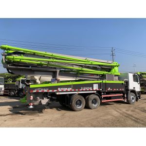 Second Hand Truck Mounted Concrete Pump Beton Pumping Machine 47m