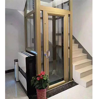 Buy 6 - 8 Persons VVVF Home Lift Elevator For Private House at wholesale prices
