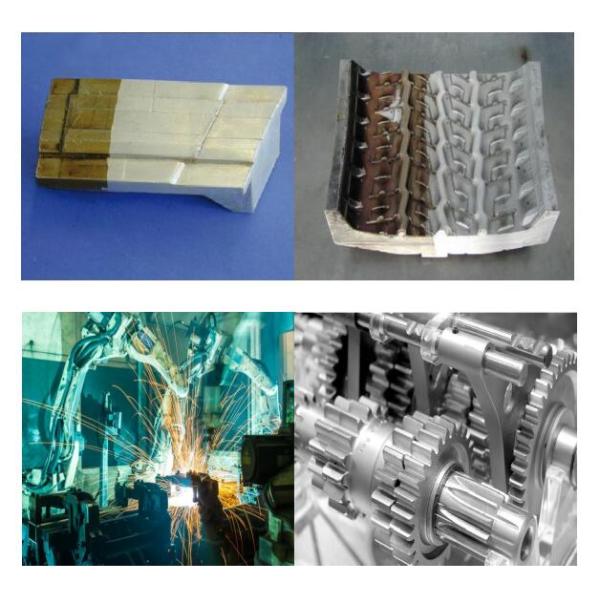 Handheld Laser Cleaner / Metal Laser Cleaning Machine Air Cooling Method