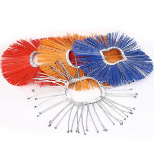 Convoluted Sanitation Roller Brush Snow Sweeping Brush Blade Mixed Brush