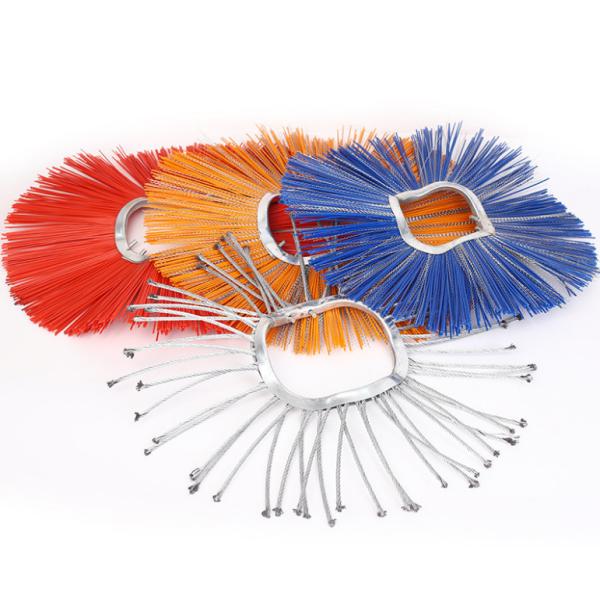 Buy Convoluted Sanitation Roller Brush Snow Sweeping Brush Blade Mixed Brush at wholesale prices