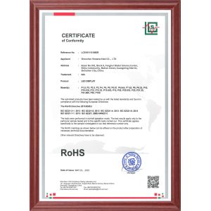 Shenzhen Showtechled Co., Ltd. Certifications