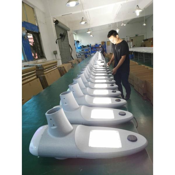 10000LM 6500K Solar Powered Pole Light,