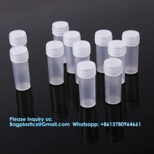 7 ML Plastic Vials With Lids Sample Bottles Vial Plastic Vials With Caps Plastic