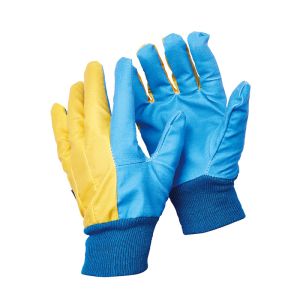 Anti-slip Safety Gardening Gloves for Women Drill Cotton Garden Glove about 54g