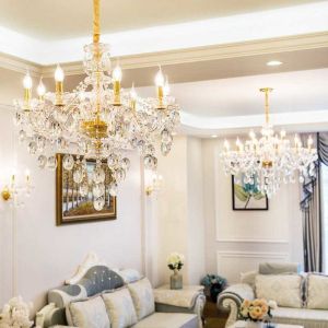 Modern Gold crystal chandelierslight fixtures on sale (WH-CY-12)